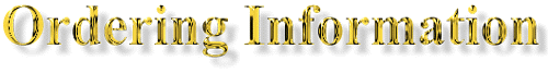 Ordering Information